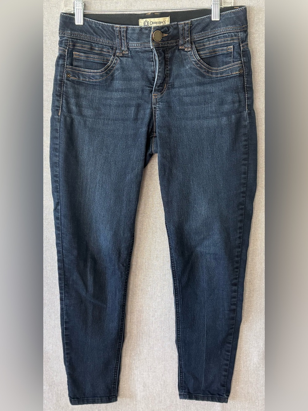 Democracy AB Dark Blue Stretch Skinny Jeans size 6